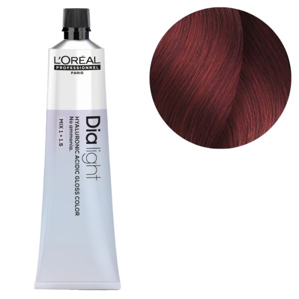 Coloration Gloss Dia Light 6.66 Blond Foncé Rouge Profond L'Oréal Professionnel 60ml