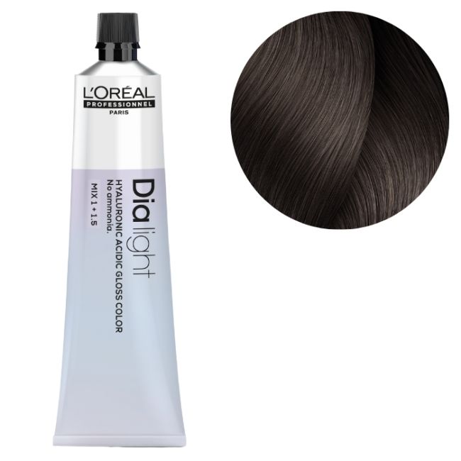 Coloration Gloss Dia Light 7.12 Blond Cendré Irisé L'Oréal Professionnel 60ml
