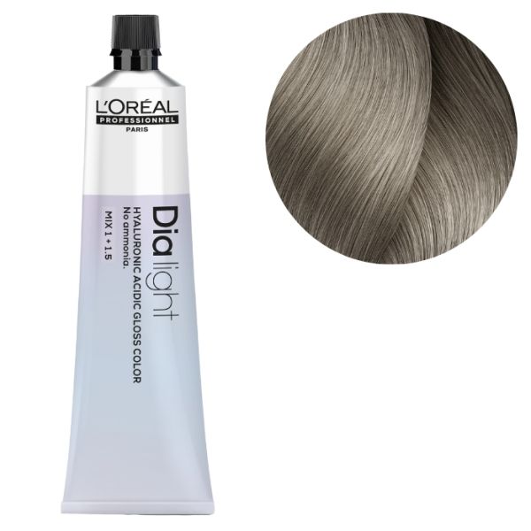 Coloration Gloss Dia Light 9.18 Blond Très Clair Cendré Mocca Milkshake L'Oréal Professionnel 60ml
