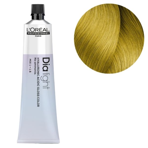 Coloration Gloss Dia Light Booster Jaune L'Oréal Professionnel 60ml