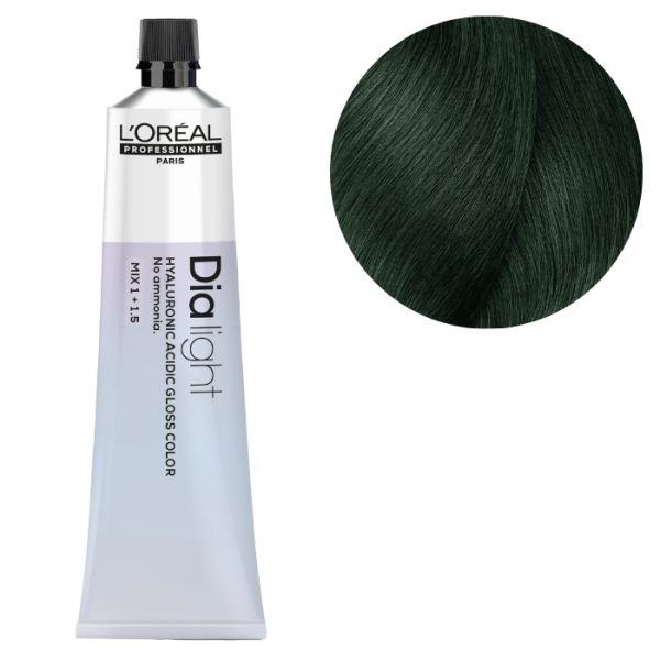 Coloration Gloss Dia Light Booster Vert L'Oréal Professionnel 60ml