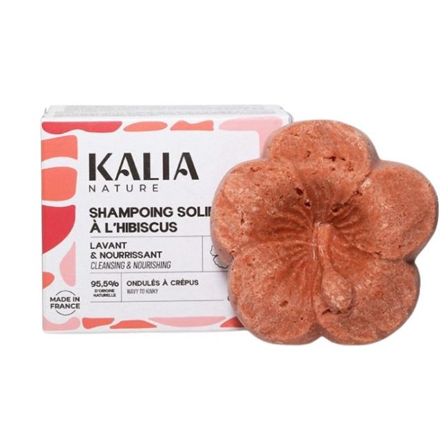 Shampooing solide à l'hibiscus Kalia Nature 60G