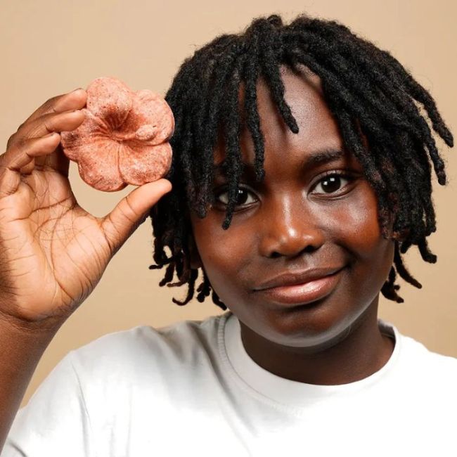 Shampooing solide à l'hibiscus Kalia Nature 60G