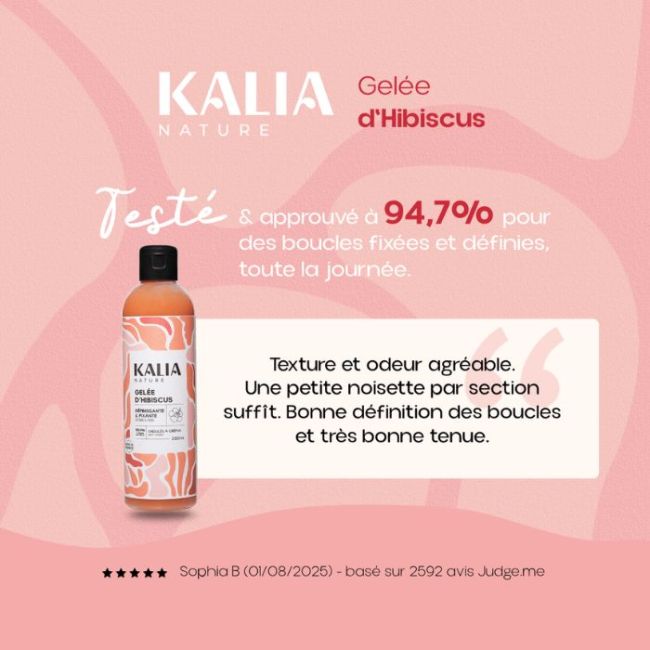 Gelée hibiscus Kalia Nature 250ML