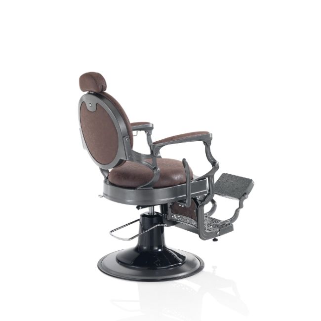 Fauteuil Barbier Hair Custom Roadster Gris Plomb