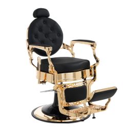 Fauteuil Barbier Hair Custom Gold King