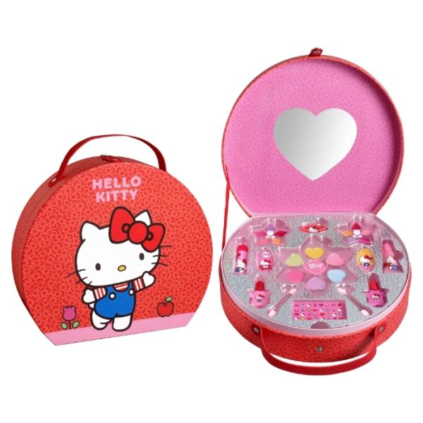 Vanity rond à maquillage Hello Kitty