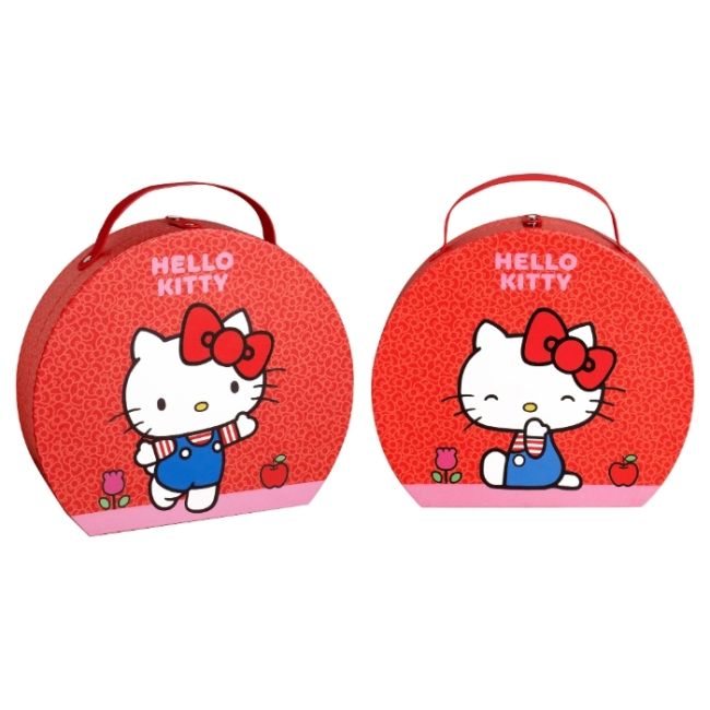 Vanity rond à maquillage Hello Kitty