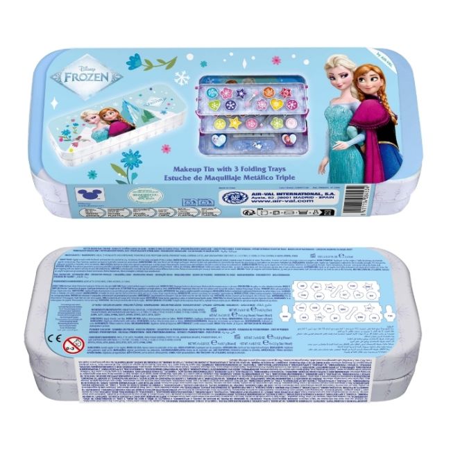 Boite à maquillage 3 étages Reine des Neiges