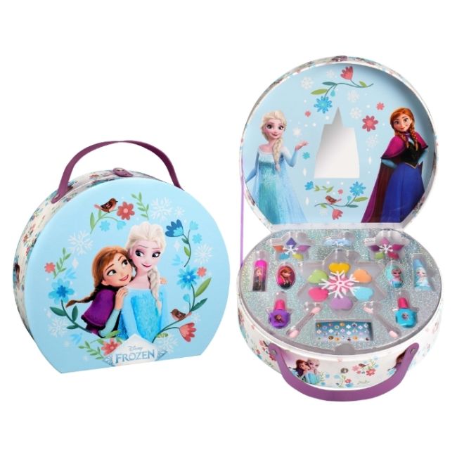 Vanity rond à maquillage Reine des Neiges