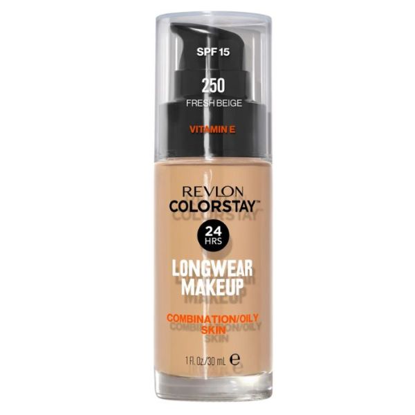 Cutis fondo Revlon ColorStay Piel Grasa Grasa 250 Fresh Beige