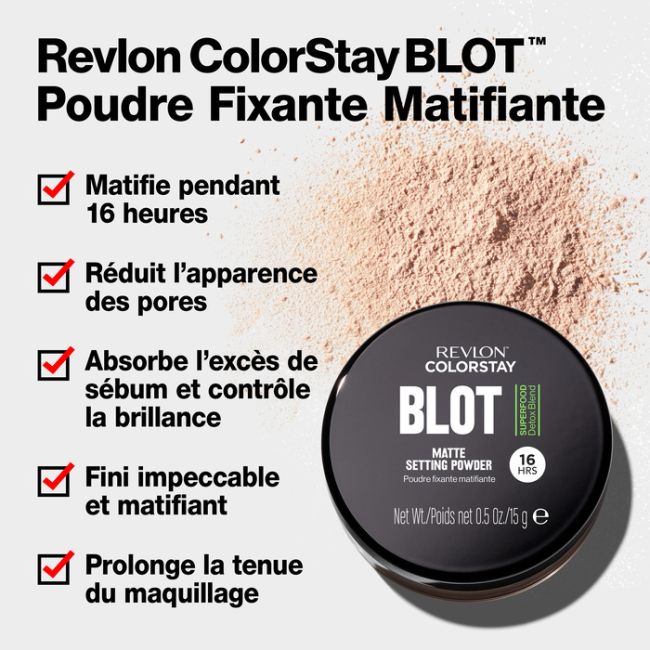 Poudre libre Matifiante ColorStay Blot Setting REVLON