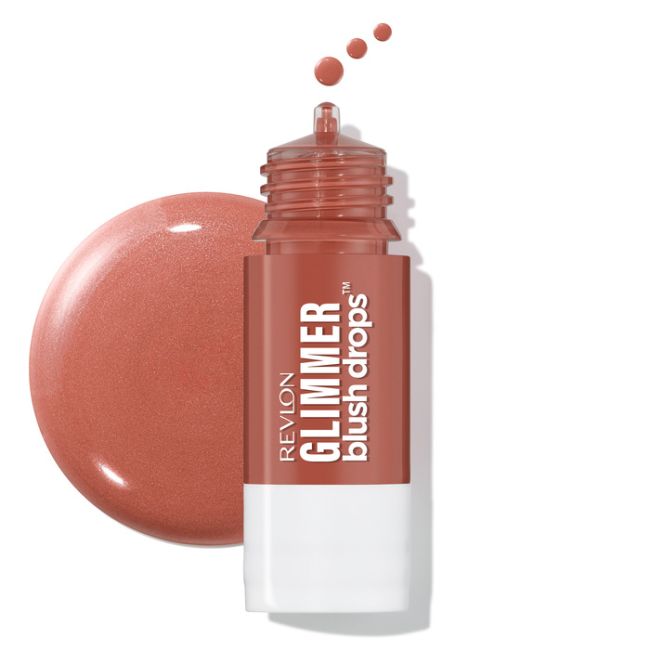 Blush liquide Glimmer Blush Drops Coralicious REVLON