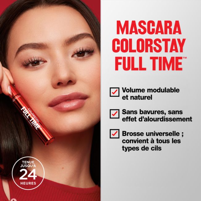 Mascara ColorStay Vollzeit Schwarz REVLON