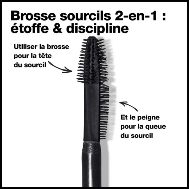 Gel Sourcils Colorstay Brow Fiber Filler 306 Clear REVLON in het Nederlands is: 

Gel voor wenkbrauwen Colorstay Brow Fiber Fill