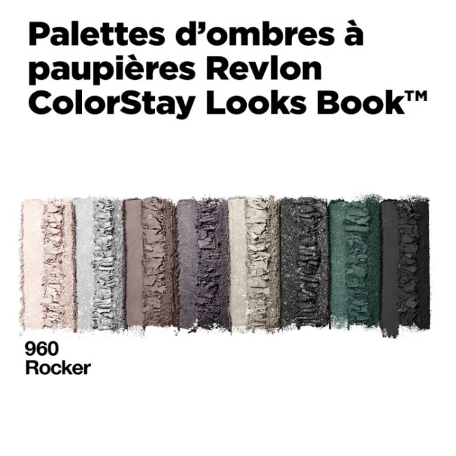 Paleta Colorstay Looks Book 950 Rocker REVLON