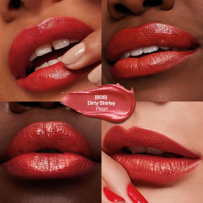 Super Lustrous Lipstick No. 808 Dirty Shirley REVLON