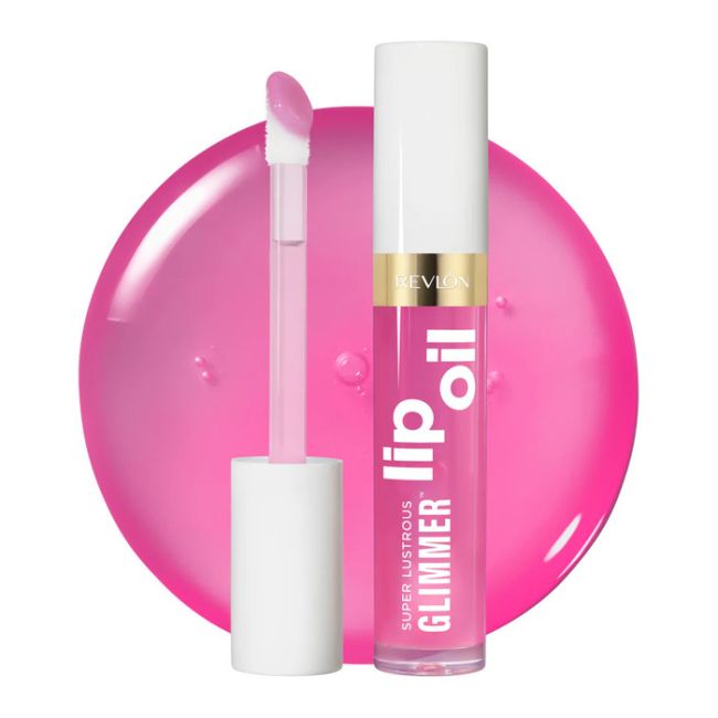 Super Lustrous Lip Oil Glimmer Gone Rose REVLON