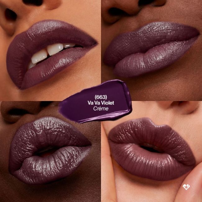 Lipstick Revlon Super Lustrous 663 Va Va Violet