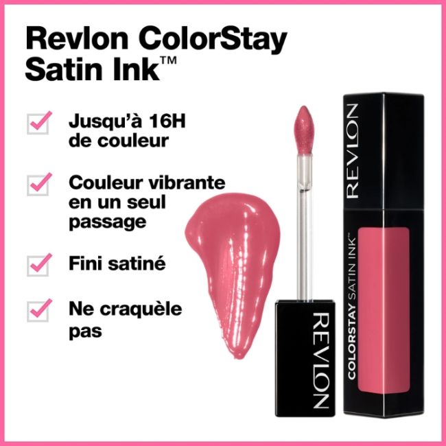 ColorStay Satin Ink Lippenstift 010 Your Majesty REVLON