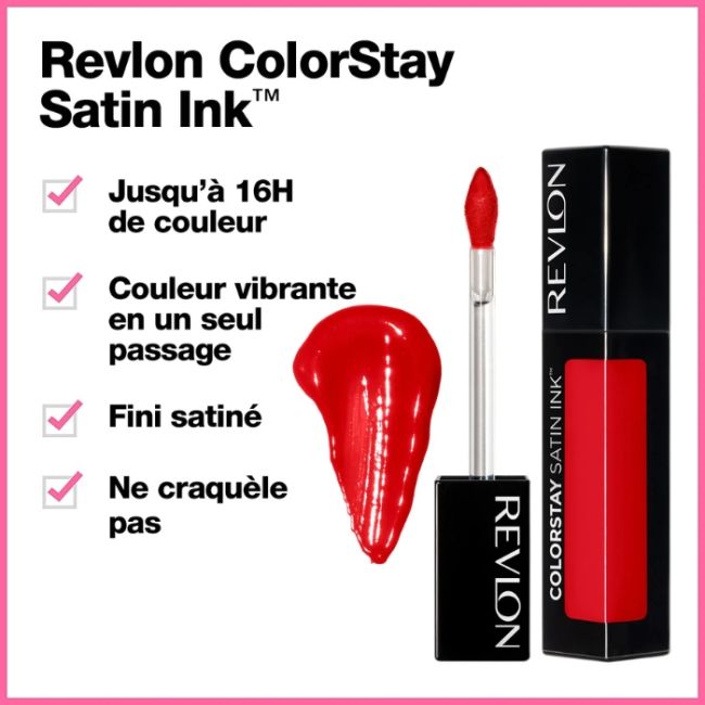 ColorStay Satin Ink Lippenstift 019 My Own Boss REVLON