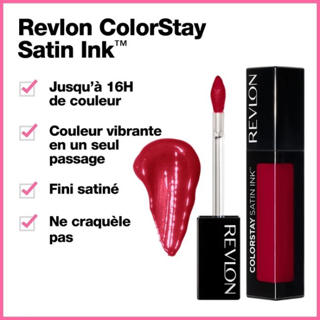 Lipstick ColorStay Satin Ink 020 On a Mission REVLON