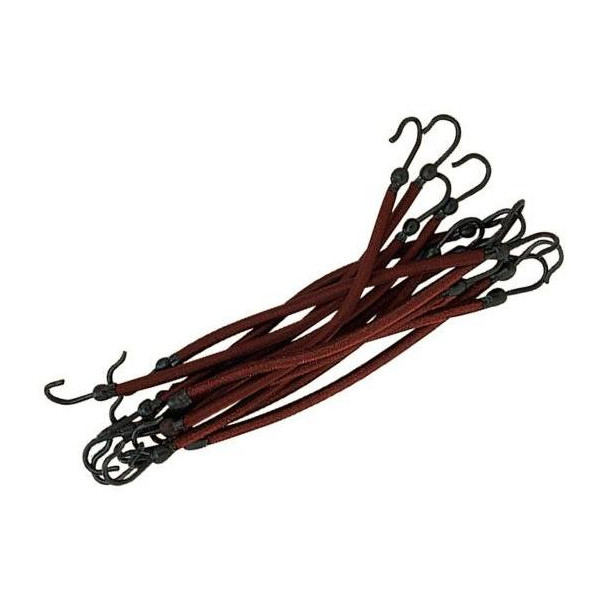Sachet de 12 élastiques Crochets Marron Sachet de 12 élastiques Crochets Marron