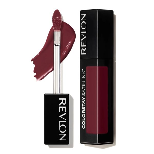 Lápiz labial ColorStay Satin Ink 022 Cereza Negra REVLON