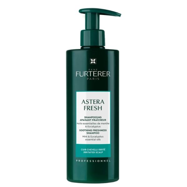 Shampooing apaisant fraîcheur Cuir chevelu irrité Astera Fresh René Furterer 500ml
