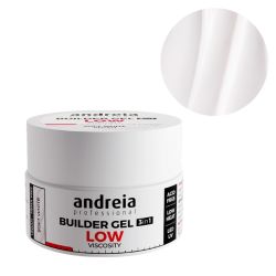 Gel de construction faible Viscosity Soft White Andreia 22Gr