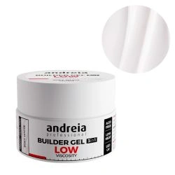 Gel de construction faible Viscosity Soft White Andreia 22Gr