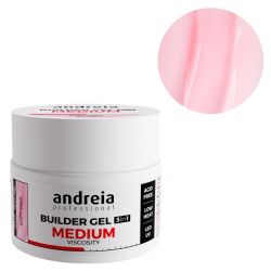 Gel de construction viscosité medium Soft Pink Andreia 44Gr