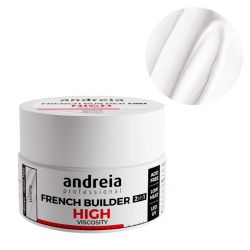 Gel de construction French haute viscosité White Andreia 22Gr