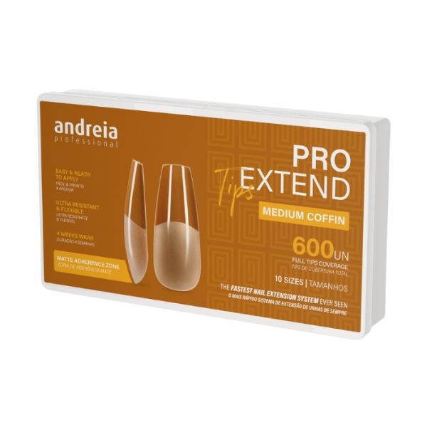 Capsules Pro Extend Tips medium coffin Andreia