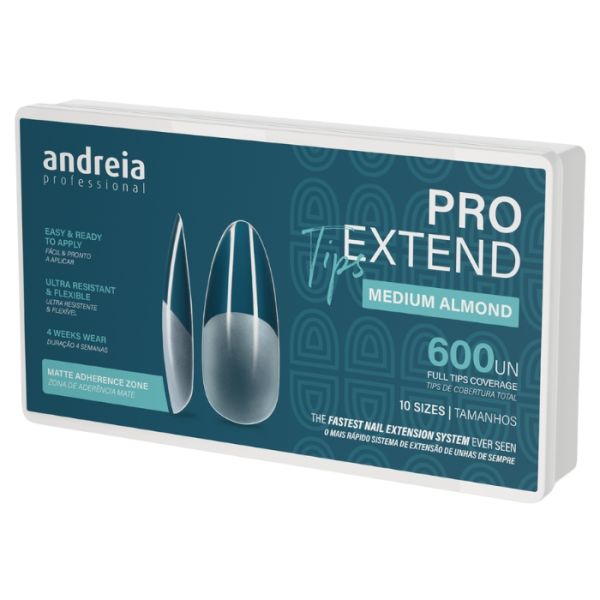 Capsules Pro Extend Tips medium almond Andreia