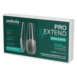 Capsules Pro Extend Tips long coffin Andreia