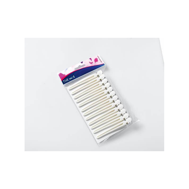 CLIPS ALU / WHITE PLASTIC