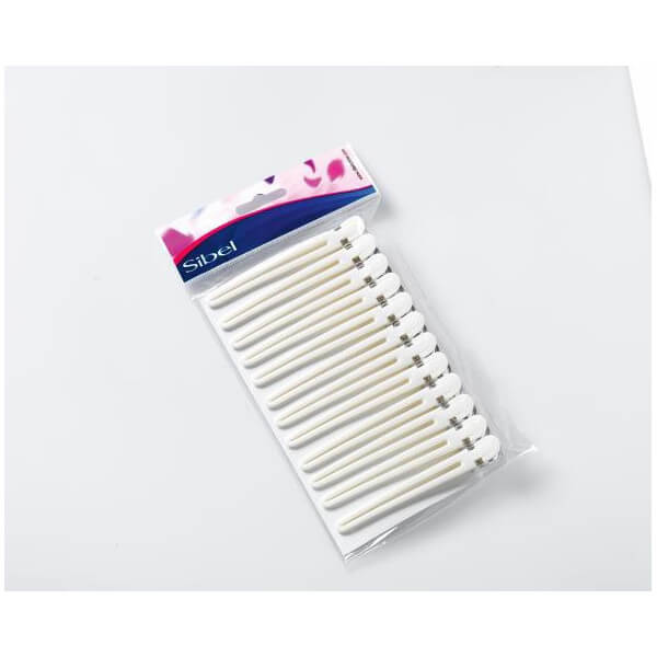 CLIPS ALU / WHITE PLASTIC