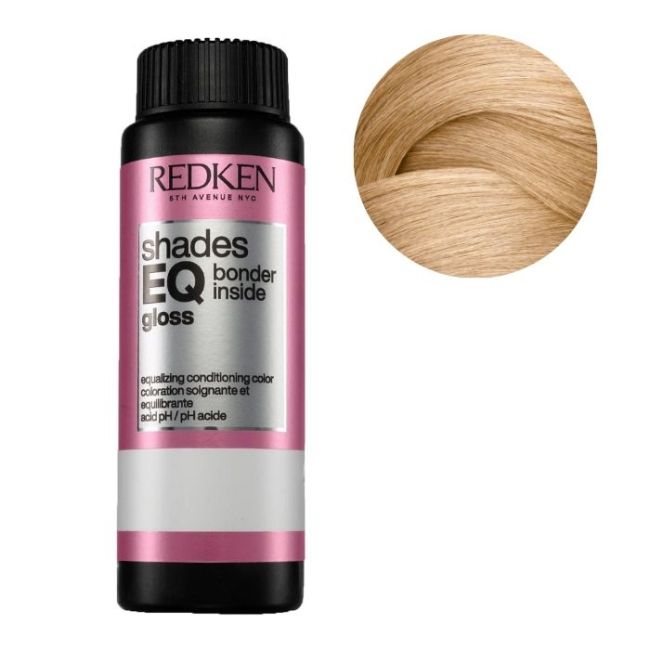 Coloration ton sur ton sans ammoniaque Shades EQ gloss Bonder Inside 09NW naturel chaud Redken 60ML