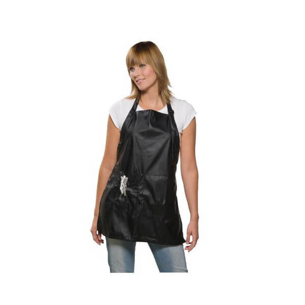 Carine Black Apron