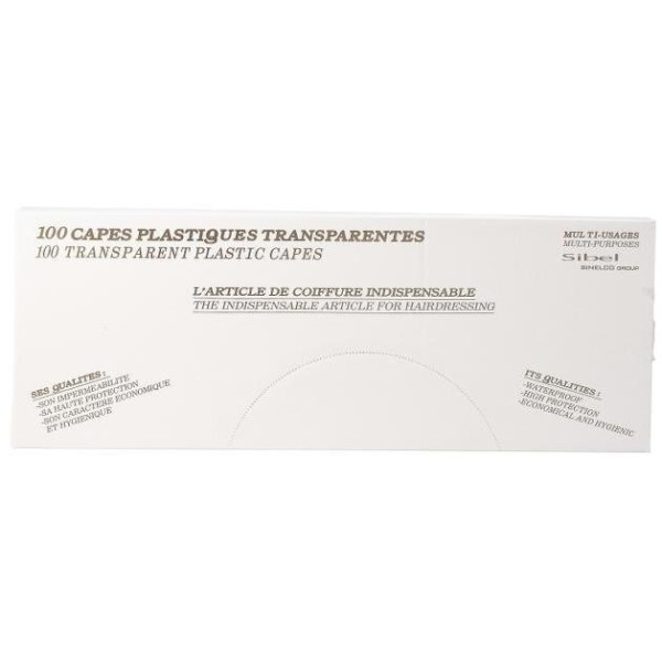 Box of 100 disposable capes Box of 100 disposable capes