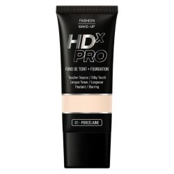Fond de teint HDX PRO 01 porcelaine Fashion Make Up