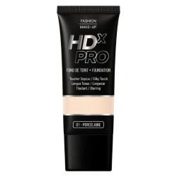 Fond de teint HDX PRO 01 porcelaine Fashion Make Up
