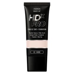 Fond de teint HDX PRO 02 ivoire Fashion Make Up