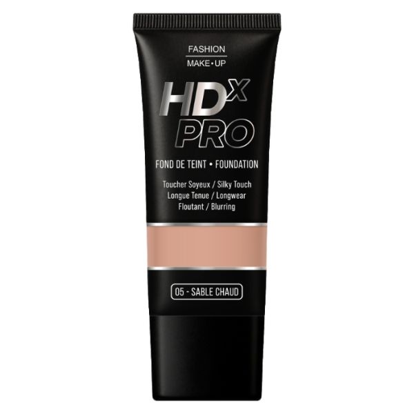 Fond de teint HDX PRO 05 sable chaud Fashion Make Up