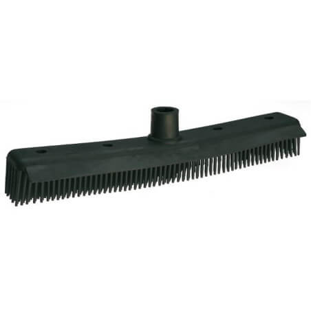 Rubberen bezem met wisser