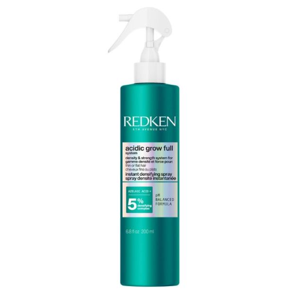 Spray densité et volume instantanné cheveux fins Acidic Grow Full System Redken 190ML