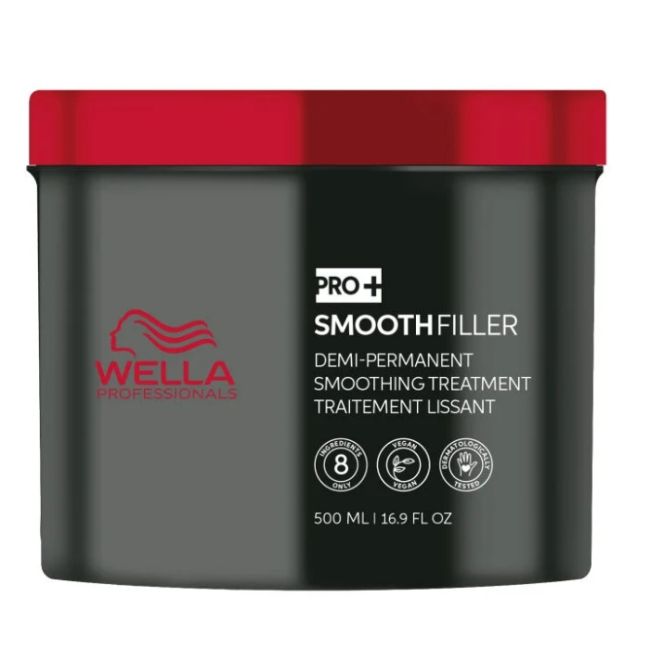 Tratamento alisante Pro+ Smoothfiller Wella 500ml