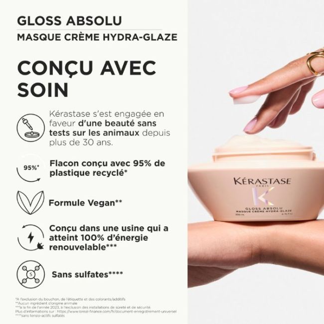 Masque Hydra-Glaze Gloss Absolu Kérastase 75ML