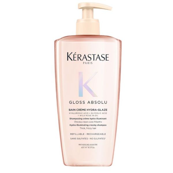 Bain crème rechargeable Hydra-Glaze Gloss Absolu Kérastase 500ML